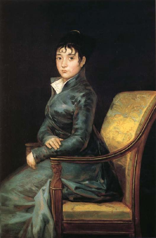 Francisco Goya Therese Louise de Sureda oil painting image